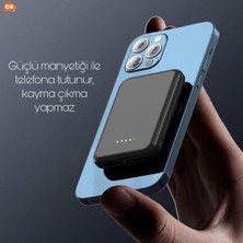 Cepotto iPhone 12 - iPhone 13 Uyumlu Magsafe 6000 Mah Kablosuz Powerbank