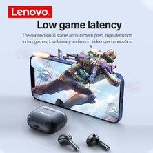 Lenovo LP40 Tws Bluetooth 5.0 Kablosuz Kulaklık Hifi Type-C IP54 Mic ile Su Geçirmez Spor Kulaklık (Yurt Dışından)