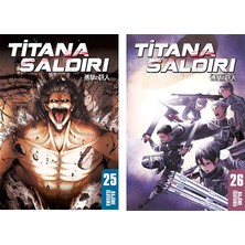 Titana Saldırı 25-26. Ciltler Manga Seti - Hajime Isayama