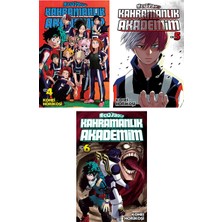 Kahramanlık Akademim 4-5-6. Ciltler Manga Seti - Kohei Horikoşi