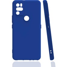 CoverZone Omix X500 Kılıf Bye Silikon Saks Mavisi