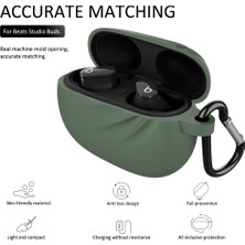 Dacare Beats Studio Buds Için Darbeye Dayanıklı Silikon Koruyucu Kılıf (Yurt Dışından)