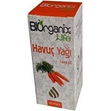 Biorganix Life Havuç Yağı 20 ml Carrot Oil