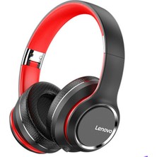 Lenovo HD200 Bluetooth Kulaklık Aşırı Kulak Bt5.0 Katlanabilir Kablosuz Kulaklık Gürültü Önleme Mic Hıfı Stereo   (Yurt Dışından)