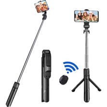 Beauty Life 2021 Moda Bt Kablosuz Selfie Tripod Uzatılabilir Selfie (Yurt Dışından)