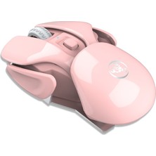 Hxsj T37 2.4g Kablosuz Mouse - Pembe (Yurt Dışından)