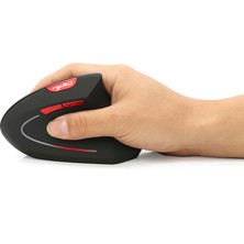 Hxsj T24 2.4g Kablosuz Dikey Ergonomik Mouse - Gri (Yurt Dışından)