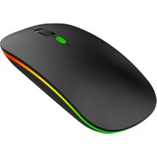 Top Geek M40 Ultra-Ince Kablosuz Mouse - Siyah (Yurt Dışından)