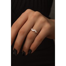 Sunshine 925 Ayar Gümüş Trend Yüzük