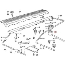 Heropar Bmw Uyumlu Yakıt Basınç Regülatörü 13531743378 - 13531729320