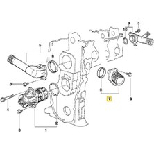 Heropar Bmw E34 E36 Z3 M43 Uyumlu Motor Febi Su Flanşı 11531743199