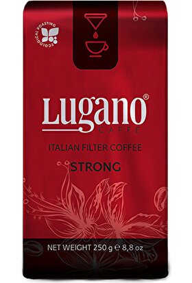 Lugano Caffe Strong Filtre Kahve 250 gr