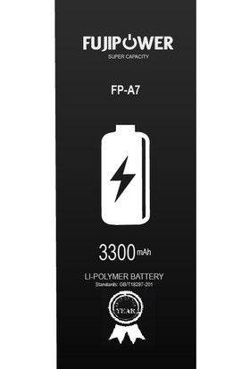 Fujipower Samsung Galaxy J7 Prime Batarya Güçlendirilmiş Pil 3300 Mah