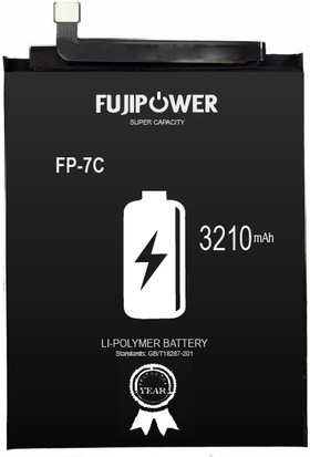 Fujipower Huawei Honor 7c Batarya Güçlendirilmiş Pil 3210 Mah