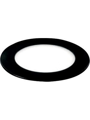 Hero Led 6 Watt Siyah Kasa Sıva Altı Yuvarlak LED Panel