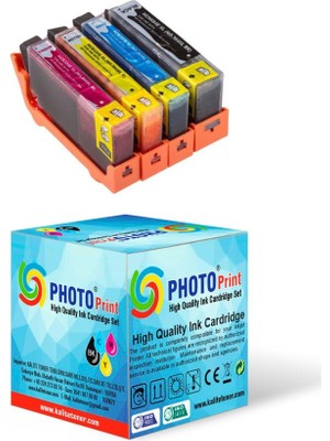 Photo Print Brother LC535XL LC539XL Kartuş Takımı DCP-J100 J105 J200