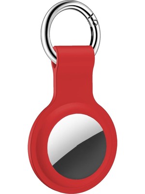 Mi7a Apple Airtag Uyumlu Anahtarlıklı Silikon Kılıf Tam Koruma