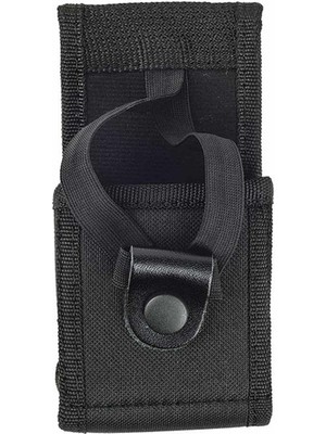 Asker Vadisi Telsiz Kılıfı Siyah Renk Maşalı Orta Boy