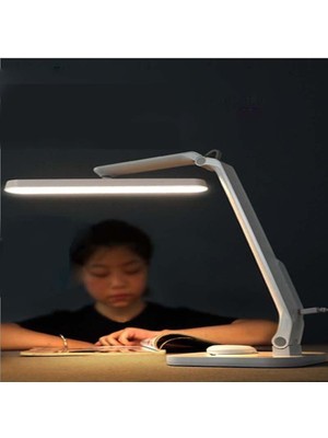 SLD LED Desk Lamp Foldable Dimmable Touch Table Lamp DC5V USB Powered Table Light 3000K-6000K Eye Protection Learning Office Light   (Yurt Dışından)