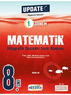 Okyanus Yayıncılık 8. Sınıf 1. Dönem LGS Matematik Soru Bankası İnfografik Destekli Kaynak