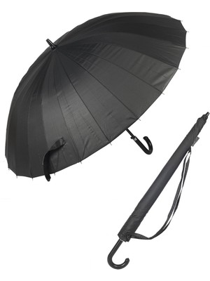 Degrade Umbrella Degrade DS8821 Profesyonel 24 Telli Askılı 125 cm Protokol Erkek Şemsiye