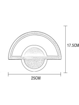 SLD 16 W LED Duvar Lambası Başucu Yatak Odası Oturma Odası Duvar Lambası Koridor Koridor Lambası (Beyaz Işık)   (Yurt Dışından)