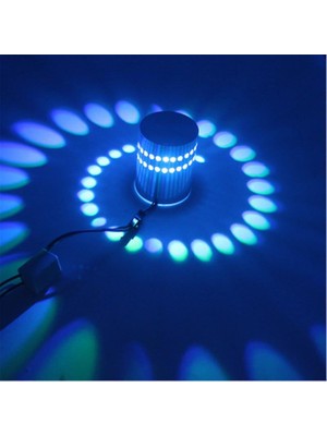 SLD Spiral Delik LED Duvar Lambası Kısılabilir Spiral Lamba Uzaktan Kumanda Lambası ile Süslemek Için Aile Ktv Bar Düğün Parti Salonu Işıkları (Beyaz)   (Yurt Dışından)