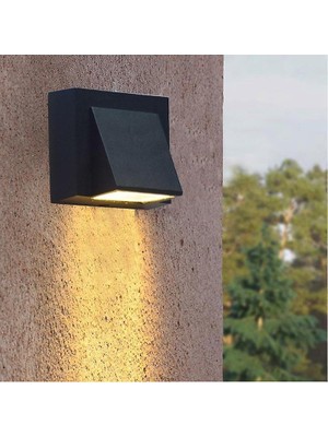 SLD 5W Modern LED Wall Light Outdoor Waterproof Wall Lamp Perfect For Corridor Courtyard Gate Terrace Balcony Garden   (Yurt Dışından)