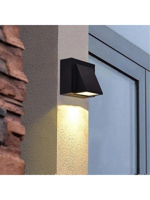 SLD 5W Modern LED Wall Light Outdoor Waterproof Wall Lamp Perfect For Corridor Courtyard Gate Terrace Balcony Garden (Yurt Dışından)