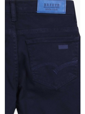 Breeze Erkek Çocuk Kot Pantolon Basic Lacivert Soft Giyim (8-10 Yaş)
