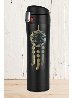 Tusah Düş Kapanı Baskılı Termos 450 ml