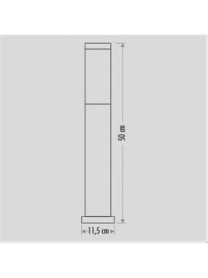 Cata CT-7009 Venedik Bahçe Armatürü E27 50CM