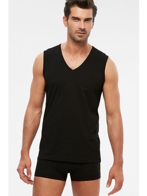 Kom Barry 2'li Erkek Atlet - Siyah