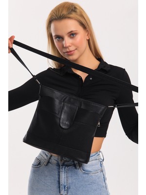 Fubileather Deri Crossbody Postacı Çanta
