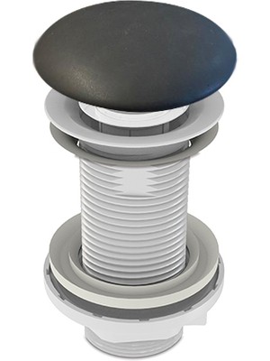 İz Yapı Iz Lavabo Klik-Klak (Pop-Up) Sifon Mat Antrasit