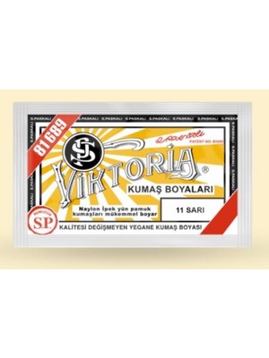 Viktoria Kumaş Boyası Sarı