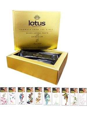 Lotus Ballı Bitkisel Macunu 12 x 15 gr + Telefon Aksesuar Kılıfı
