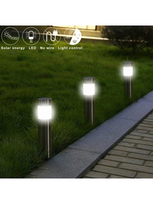 Tam İthalat Güneş Enerjili Bahçe Lambası 8 Adet