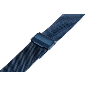 Oso Kordon Paslanmaz Çelik Milano Kalın Hasır Kordon - Mavi - 24MM