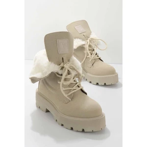 Bej Süet  Kadın Bot & Bootie K026780206