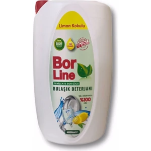 Borlıne Sıvı Bulaşık Deterjanı 4000 Ml. Kokulu