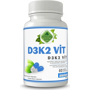 Gökçek Şifa D3K2 Kapsül 60 Kapsül X1000MG