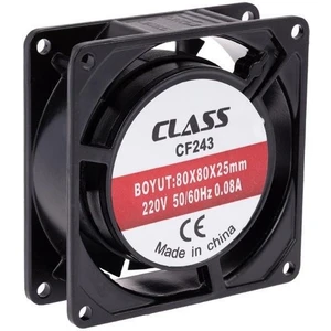 80X80X25MM Ac 220 Volt Fan Kasa Fanı Soğutucu