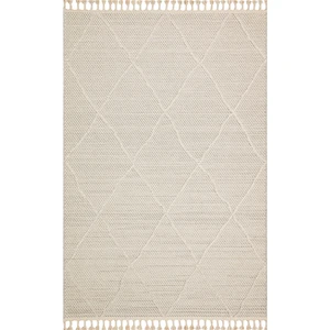 Cool Halı Mikasa Mks 03 Beyaz Bej Yumuşak Dokulu Halı Kilim Salon Koridor Yolluk Dokuma Makine Halısı