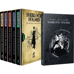 Sherlock Holmes Bütün Hikayeler: Suç Uyanıyor -Oyun Başladı - Şüphenin İzinde - 5 Kitap - Sir Arthur Conan Doyle