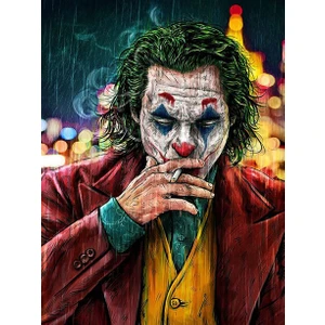 Womb Hobby Joker 2 Sayılarla Boyama Seti 40X50 cm Tuvale Gerili