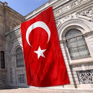 Türk Bayrağı 300X450 cm - Mesh Kumaş