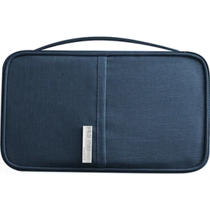 JunChang Pasaport Çantası Oxford Bezi Taşınabilir Su Geçirmez Kart Çantası - Navy - S (Yurt Dışından)