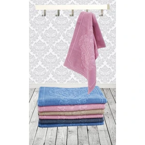 Ayak Havlusu Paspası Ornament Bej 45x65 Cm