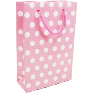 Puantiyeli Karton Çanta 11 x 17 cm  25 Adet